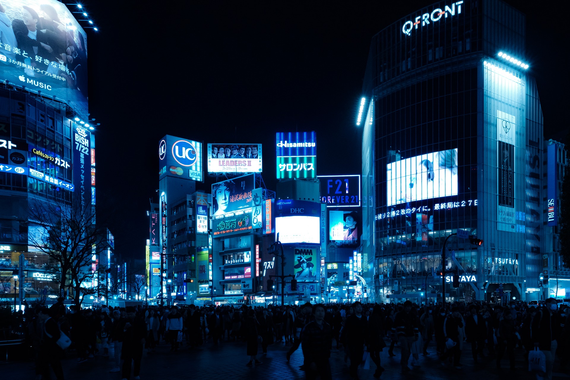 渋谷の夜景